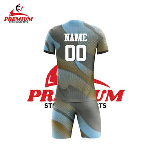 Vente en gros de maillot de football d'équipe de haute qualité, uniforme de club, t-shirt de football, chemise de football respirante, nom et numéro personnalisés - Product Image 2