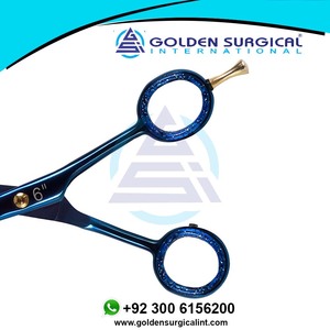 Ciseaux de salon de coiffure, revêtement en titane, lame spéciale, ciseaux personnels pour la coupe et la finition des cheveux, professionnels - Product Image 4