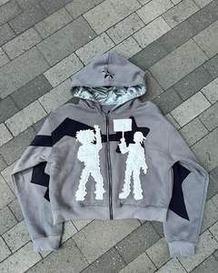 Sudaderas Casuales de Invierno para Hombre, 100% Algodón, Color Sólido, Corte Regular, Secado Rápido y Transpirable, Alta Calidad - Product Image 3