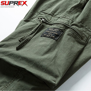 Pantalon Cargo Homme 2026 Hip Hop Streetwear Jogger Mode Multi-Poches Formel Coton Toile Spandex avec Cordon de Serrage - Product Image 5