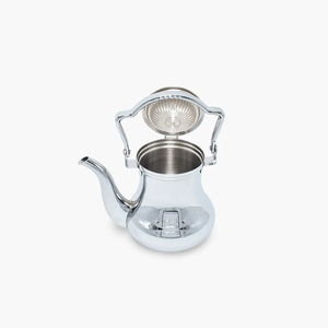 Stainless Steel Metal Turkish Teapot Thickened Thermos Restaurant Hotel Boiling Water Arabic <b>Tea</b> Pot - Product Image 2