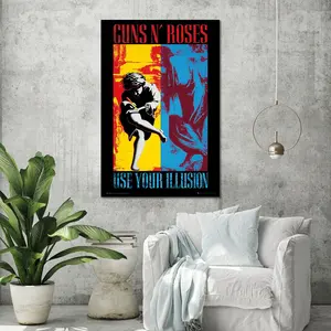 Póster de diseño moderno de Guns N' Roses, utilízalo como decoración de pared - Product Image 2