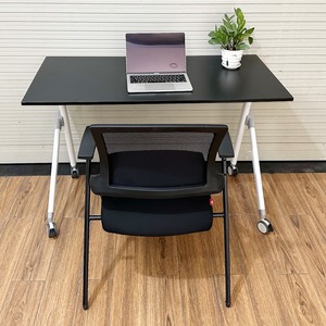 Randy CB68180 Adjustable Folding <b>Table</b> and Chair Set with Iron Legs - Product Image 3