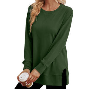 Women's Long Sleeve Graphic Sweatshirt Funny Quote Pullover Top Gift Ideas for Her Soft Cozy <b>Ladies</b> Casual Wear - Product Image 6