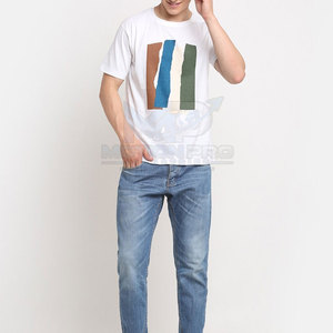 เสื้อยืดแขนสั้นผ้าฝ้าย 100% ระบายอากาศได้ดี เป็นมิตรกับสิ่งแวดล้อม ออกแบบเองได้ - ผ้าพรีเมียม สวมใส่สบายทุกวัน จากโรงงานโดยตรง - Product Image 4