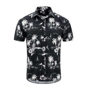 Breathable New Style <b>Mens</b> <b>Hawaiian</b> <b>Shirt</b> Hot Sale Wholesale Price Quick dry <b>Mens</b> <b>Hawaiian</b> <b>Shirt</b> with Customized Logo Design - Product Image 2