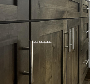 Poignées d'armoire en acier inoxydable noir doré Pièces de meubles en alliage de zinc Quincaillerie Tiroirs de cuisine ARMOIRE TIRE EN ACIER INOXYDABLE - Product Image 5