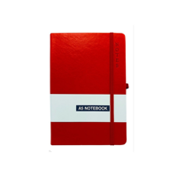 Cahier de notes A5 ligné imprimé cartonné, carnet d'affaires pointillé ligné Premium journal avec porte-stylo journal, vente en gros