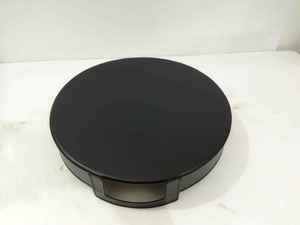 Hermosa bandeja de hierro redonda hecha a mano creativa con mango MOQ bajo Venta directa de fábrica del fabricante - Product Image 2