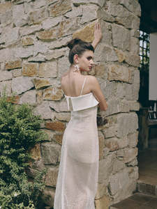 Robe en dentelle florale personnalisable, style jeune et élégant, idéale pour les vacances, la détente et la liberté, faible MOQ - Product Image 6