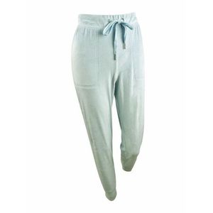 Pantaloni Jogger in Velluto Blu per Bambini Planet Gold, Traspiranti e Morbidi, a Vita Alta, Stile Cargo/Harem con Chiusura Elastica, Taglia L - Product Image 1