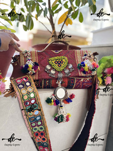 Banjara – sac à main brodé pour femmes, sac à frange de style Boho - Product Image 3