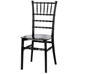 Silla DE BODA TIFFANY apilable de plástico portátil y duradera para eventos, salas de banquetes - Product Image 3