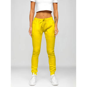 Pantalon de jogging de sports d'hiver pour femmes personnalisé nouveau style de pantalon de survêtement en toile à taille élastique - Product Image 1