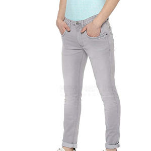 Custom Logo <b>Jeans</b> Pant Best Quality Solid Color <b>Jeans</b> Pants New Fashion OEM Custom <b>Jeans</b> Pants - Product Image 4