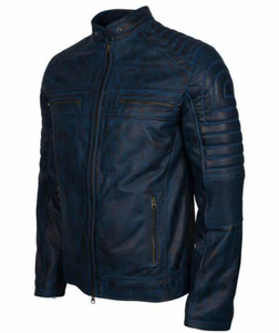 Venta al por mayor chaqueta de invierno de cuero motoristas calientes personalizable High Street cierre de cremallera Sherpa satén tela transpirable forro de viscosa - Product Image 4