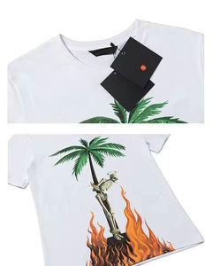 T-shirt Homme en Coton Peigné 100% Personnalisé, Coupe Droite, Impression Sérigraphique Écologique de Haute Qualité, Épaules Tombantes, Lavage Acide - Product Image 3