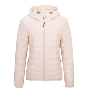 Dernier design OEM, veste matelassée en toile respirante imprimée pour femme, de haute qualité, avec rembourrage 100 % polyester, options personnalisées - Product Image 5