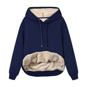 Venta al por mayor logotipo personalizado polar poliéster mejor calidad mujeres sudaderas con capucha cómodo mejor diseño ligero mujeres sudaderas con capucha - Product Image 2