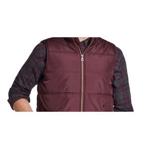 Gilet Vintage da Uomo con Zip Frontale Impermeabile Taglia Grande Rosso Abbigliamento Esterno Antivento Leggero Personalizzabile in Lana e Poliestere - Product Image 2