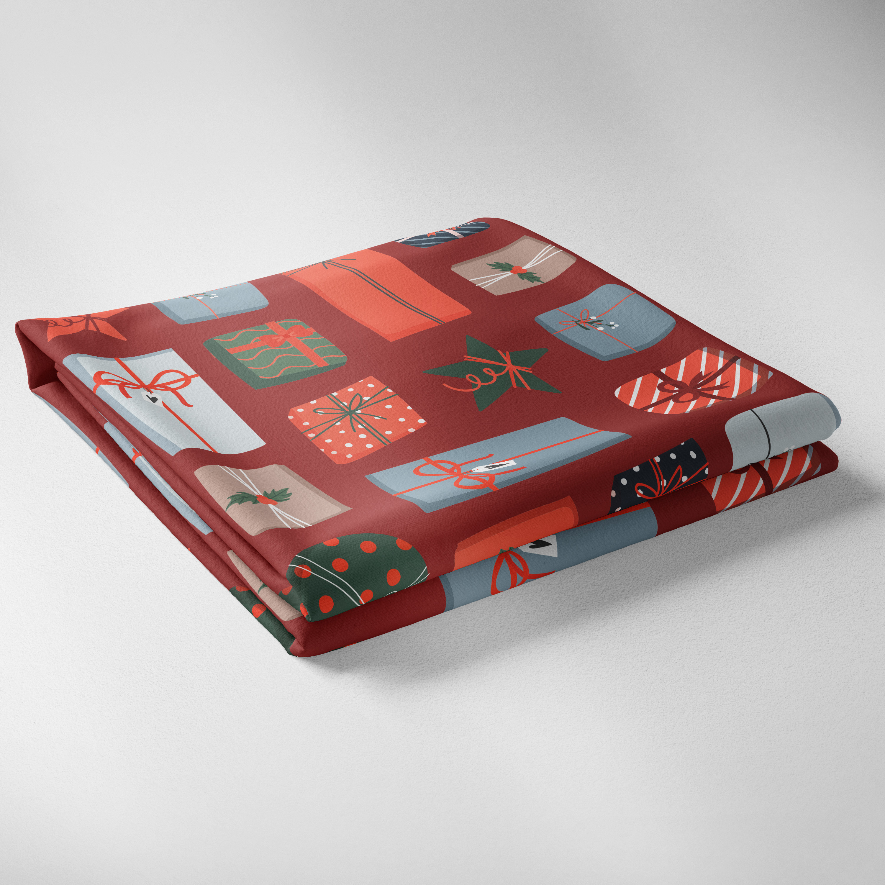 fabric flannel custom print