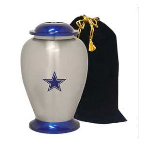 Vente chaude Urnes fabriquées en Inde pour cendres humaines Fournitures funéraires pour adultes Urne en aluminium Crémation Conception personnalisée de qualité supérieure - Product Image 5