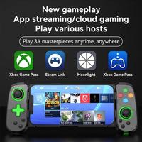 Manette sans fil D7 pour jeux, extensible, en ABS+PC, prend en charge six axes, compatible Android/iOS/PC/