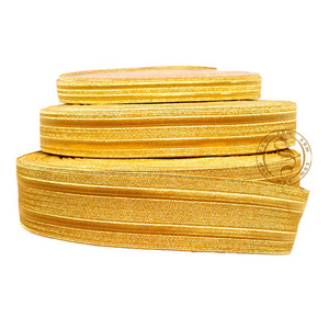 Garniture d'uniforme en dentelle de tresse Galon pilote de haute qualité faite à la main en argent-Vêtement Fuerzas Armadas | Couleurs et tailles personnalisables Marque SBW - Product Image 4