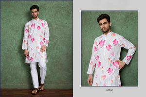 New Festival Impresión digital Men's Kurta Collection para adultos - Product Image 5