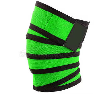 Rodilleras de gimnasio personalizadas hechas en fábrica directas, rodilleras de levantamiento de pesas para sentadillas y rodilleras - Product Image 1