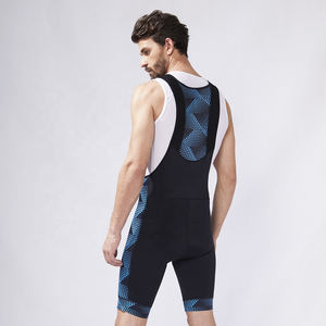 Personalizado hombres al aire libre desgaste bicicleta ciclismo 6 horas ciclismo acolchado babero medias bicicleta babero pantalones cortos para la venta - Product Image 2