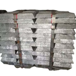 99.995% Pure Zinc <b>Ingots</b> for <b>Steel</b> Pipe Galvanization Alloy Industry-Bulk Supply Verified Exporters - Product Image 1
