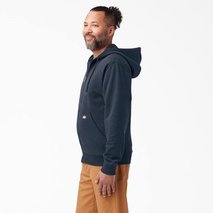 Unisex <b>Fleece</b> Zipper-Up Hoodie Winter Warm <b>Thick</b> Fabric Formal Sweatshirt Adjustable Drawstring Hood Quick Dry Comfortable ODM - Product Image 4