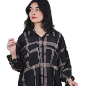 Chic Long Straight Cut Women's Ethnic Wear Kurta Pajama Set Comfortable Breathable Cotton for Daily & Party Use - Product Image 1