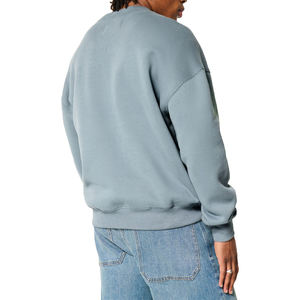 Men's Fleece <b>Crewneck</b> Sweatshirt Loose Fit Pullover Casual Long Sleeve Tops Custom OEM <b>Sweater</b> Knitted Knitwear Plus Size - Product Image 2