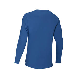 T-shirt de sport décontracté à manches longues pour homme, séchage rapide, haute qualité, personnalisable avec logo, vente en gros, MOQ 1 pièce - Product Image 6