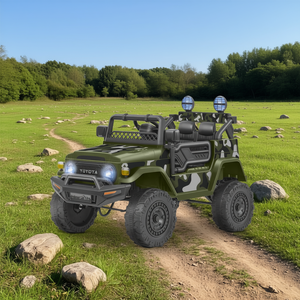 ESPIDKO para Toyota FJ Cruiser, Auto Eléctrico de Litio de 12V (98x65cm) Verde Militar 42954 con Tecnología ESPIDKO - Product Image 3