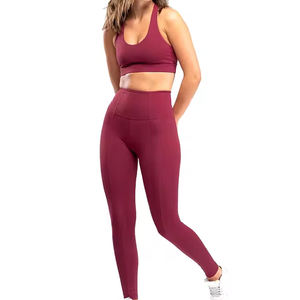Conjunto de ropa deportiva sin costuras de nuevo diseño para mujer, sujetador de combinación gratuita, pantalones cortos, mallas sólidas para entrenamiento de gimnasio, 2 piezas, talla XL - Product Image 4