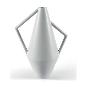 Florero de aluminio decorativo moderno para mesa de boda, tamaño de logotipo personalizado, forma de diseñador medio hueco, lugar decorativo para el hogar - Product Image 4