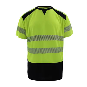 Camisetas Formales Transpirables para Hombre, Tejidas, 100% Algodón Ecológico, Cuello Redondo, Corte Holgado, Secado Rápido, Impermeables para Exteriores - Product Image 1