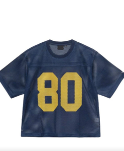 Venta al por mayor personalizado de alta calidad de impresión por sublimación bordado logotipo OEM ODM fútbol americano Jersey transpirable rápido corto - Product Image 4