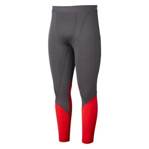 Pantaloni a compressione da uomo personalizzati collant maschili Leggings Running Gym Sport Fitness Jogging Workout pantaloni neri bianchi