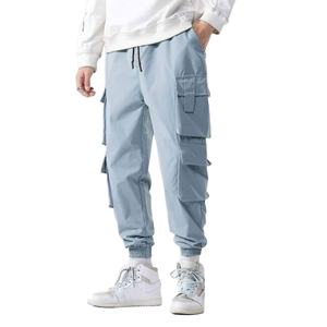 Pantalons cargo pour hommes, pantalons de travail tactiques d'extérieur, coton, polyester, extensible, style multi-poches, OEM, sur mesure, vente en gros, usine - Product Image 1