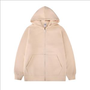 450 GSM hombres 100% algodón pesado invierno cremallera sudaderas con capucha de talla grande francés Terry jerséis con capucha sólido 3D Puff estampado Tops - Product Image 5