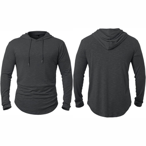 Vente en gros de pulls à capuche en polyester et coton 320 GSM pour hommes, sweats à capuche de haute qualité, impression numérique, service OEM disponible - Product Image 4