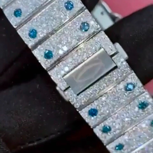 High Quality Luxury Diamond <b>Watches</b> Mechanical Diamond VVS Moissanite <b>Watch</b> Iced Out <b>Watch</b> for <b>Men</b> Women - Product Image 3