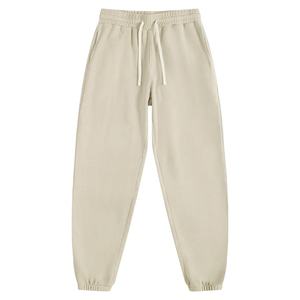 กางเกงวอร์มผู้ชายผ้าฟลีซคุณภาพสูง สีพื้น ทรงหลวม สไตล์ลำลอง สำหรับฤดูใบไม้ร่วงและฤดูหนาว ดีไซน์หรูหรา ทันสมัย แบรนด์ดัง รุ่นยอดนิยม - Product Image 1