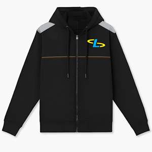 Ensemble survêtement unisexe surdimensionné personnalisé, sweat-shirt à fermeture éclair et pantalon de survêtement, vêtements de sport pour survêtement homme - Product Image 1