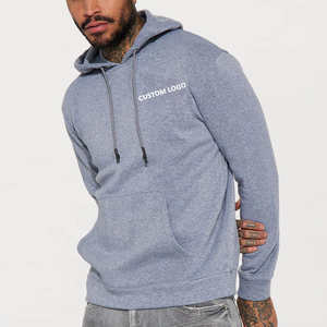 Sweat à capuche en coton écologique Tissu biologique Sweat-shirt polaire durable Imprimé personnalisé brodé Teint uni surdimensionné Direct usine - Product Image 1