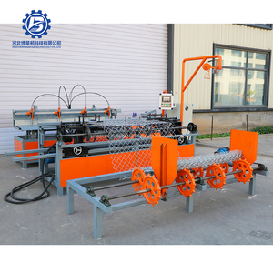 Machine de fabrication de maille de clôture de maillon de chaîne à fil unique d'usine directe pour le rouleau automatique - Product Image 2